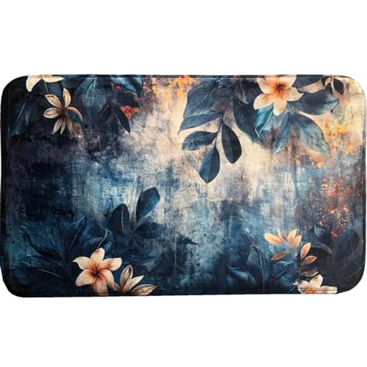 Sanilo Badematte mit Motiv, rutschhemmend, waschbar, schnell trocknend, fußbodenheizungsgeeignet, Polyester, rechteckig, 50 x 80 cm oder 70 x 110 cm – Bild 3