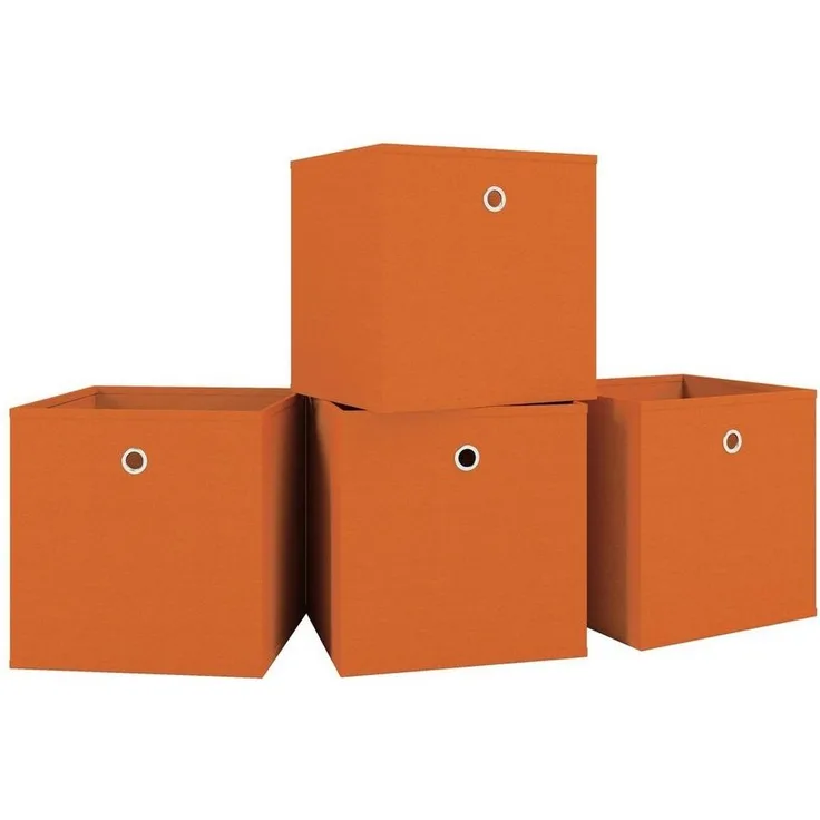 VCM Aufbewahrungsbox Boxas 913530 Orange H. 28 x B. 27 x T. 27 cm