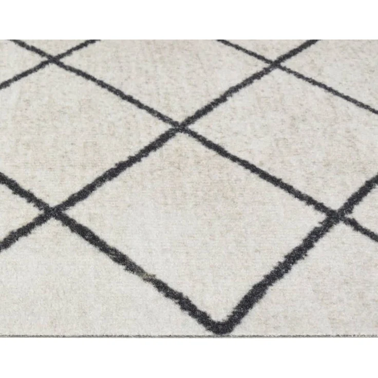 vidaXL Küchenteppich Waschbar Quadrat 60x300 cm Samt 136569 – Bild 4