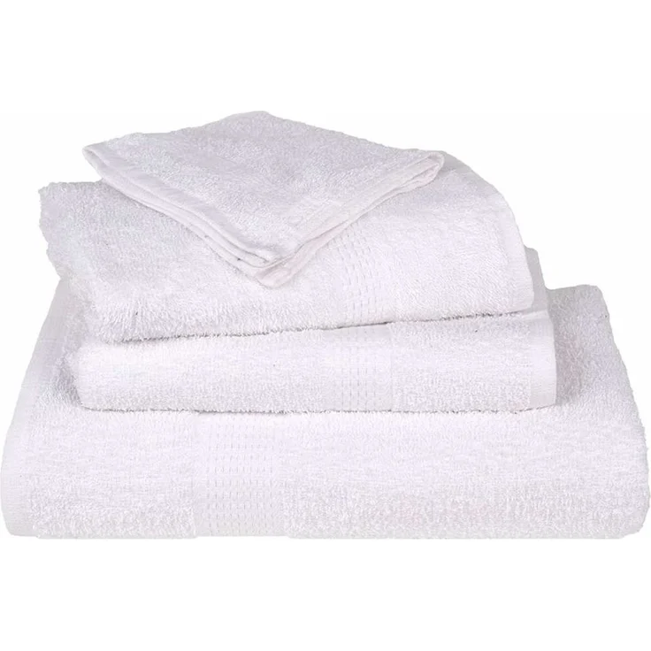 vidaXL Badetücher FROGN 10 Stk. Weiß 100x150 cm 360 g/m² 136659 – Bild 4