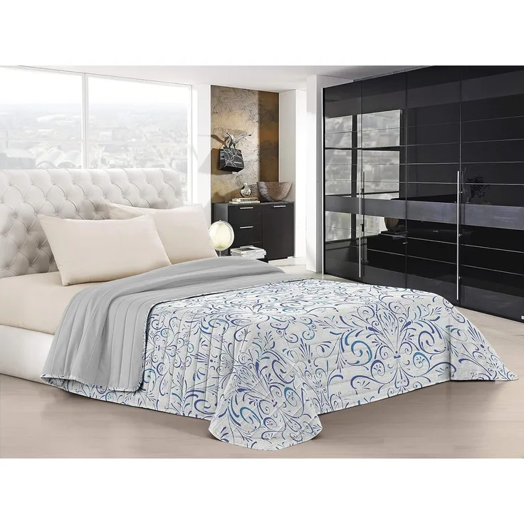 Fantasy Doubleface Sommersteppdecke, 220x270 cm, Ornato tex, Microfiber, Kelin Doppel