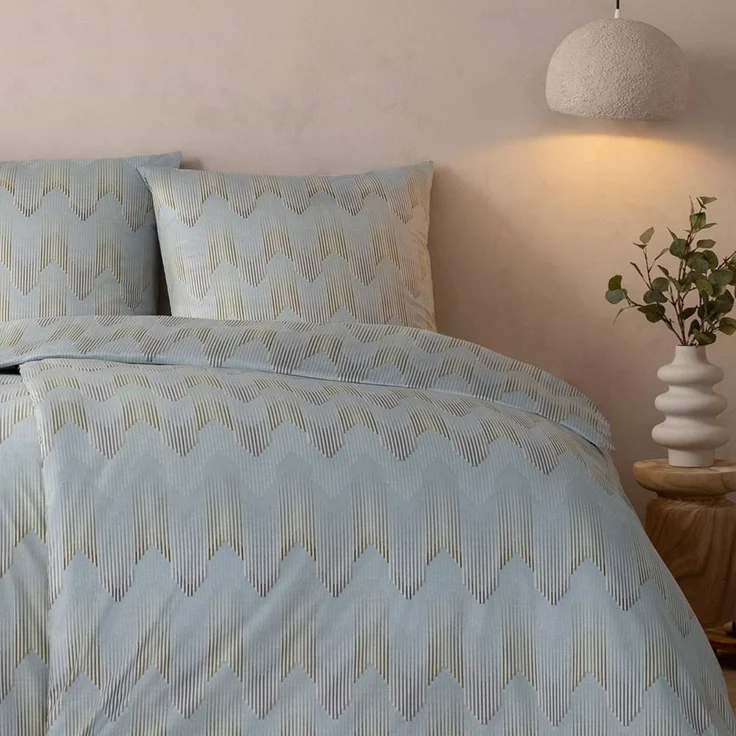 Estella Interlock Jersey Bettwäsche Cielo 6613-810 Grau Taupe 135x200 – Bild 5