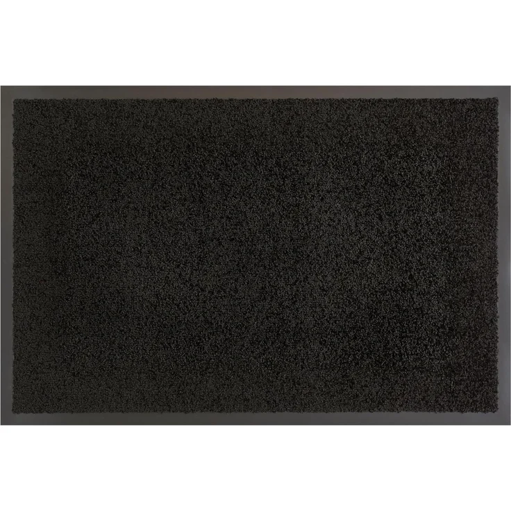 andiamo Fußmatte Verdi - Schmutzfangmatte für den Hauseingang - ideal als Fußmatte innen oder als Fußabtreter im überdachten Außenbereich - Fußabstreifer für Haustür 40x60 cm Schwarz 2