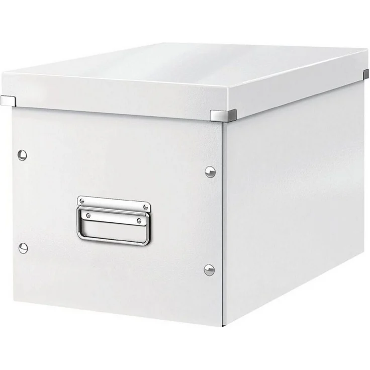 Leitz Archivbox Click & Store Cube L Hartpappe weiß – Bild 1
