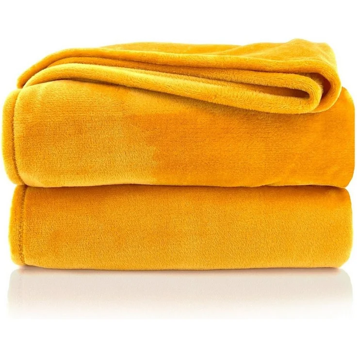 Wohndecke Premium Super Soft Flanell Kuscheldecke Sofadecke, heimtexland, super weich und flauschig, Allergiker geeignet, atmungsaktiv – Bild 5