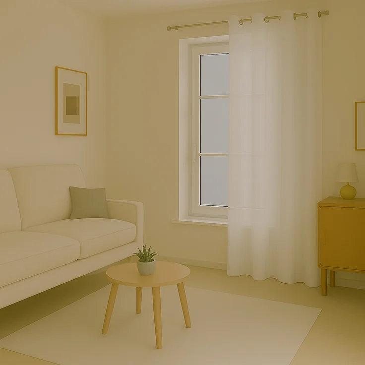 Bestlivings Blickdichte, Gardine mit Ösen, in vielen Größen und Farben Weiß 140x145 cm – Bild 5