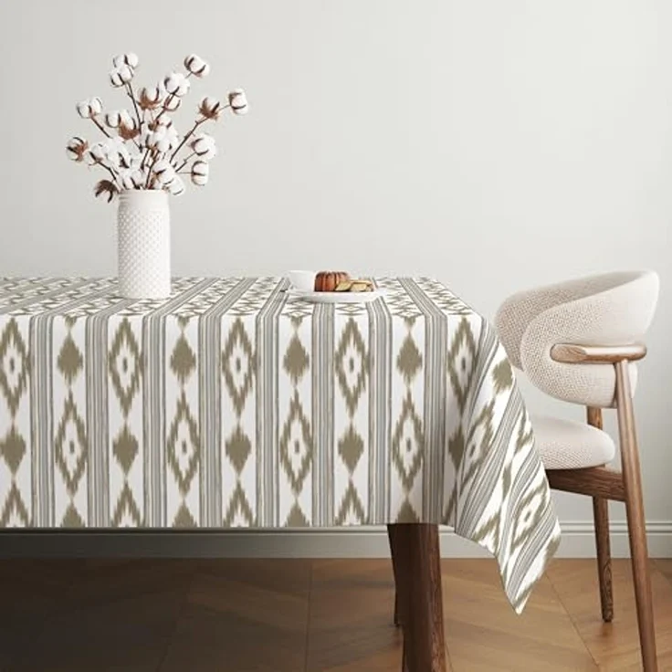 Martina Home Tischdecke, Wachstuch, Malorqui, Braun, 100 x 140 cm – Bild 4