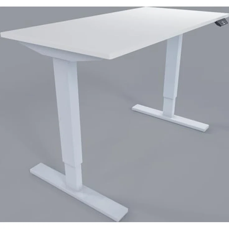 Bisley Home Tisch, Metall, Gestell 396 weiß Platte 005 weiß, Medium – Bild 3