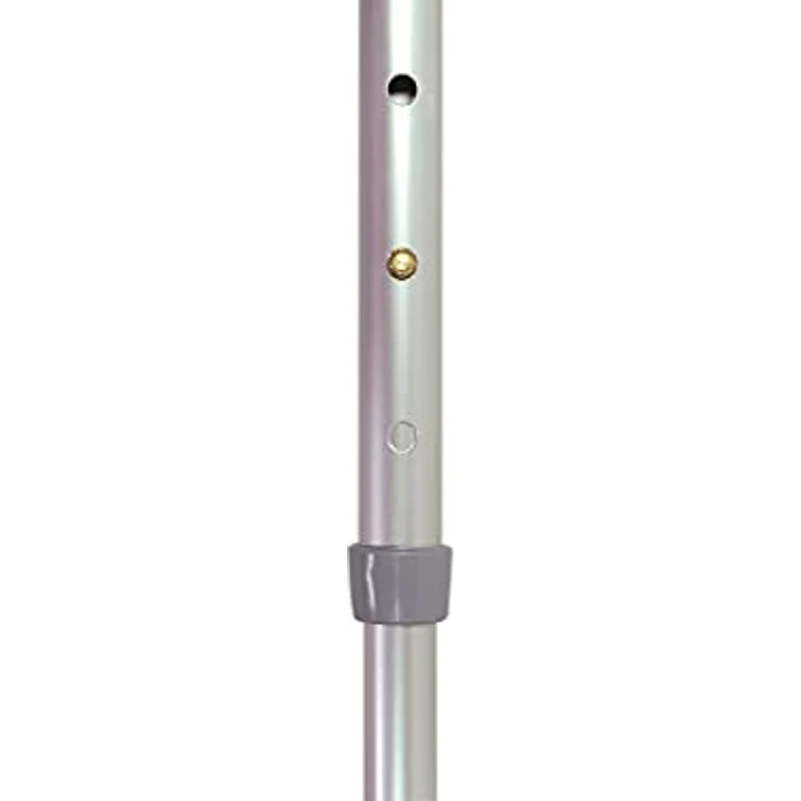 Drive Medical Duschhocker Delphi, ohne Hygieneaussparung, max. 180 kg Belastbarkeit, weiß, höhenverstellbar 45-55 cm – Bild 3
