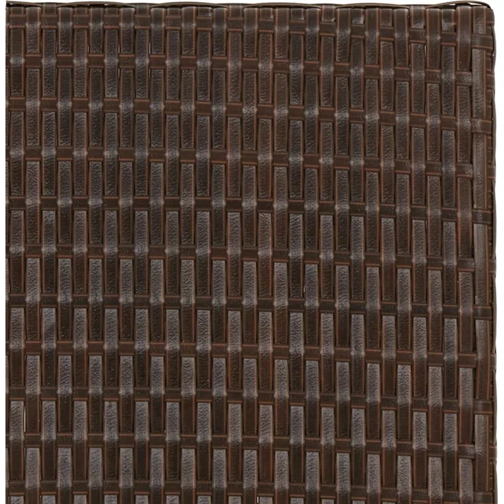 Gartentisch,Klapptisch Braun 45 x 35 x 32 cm Poly Rattan – Bild 6