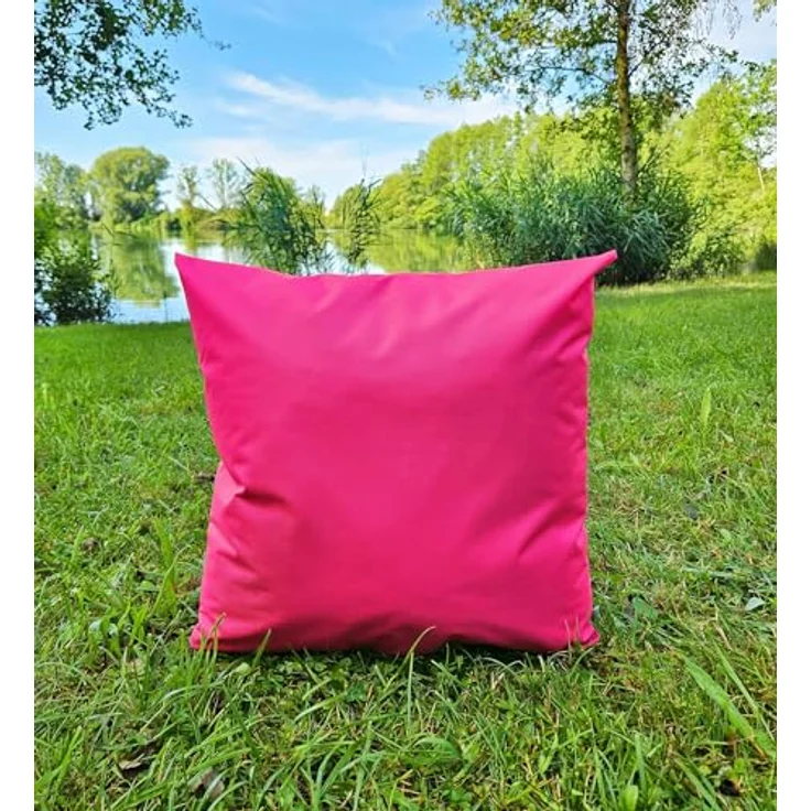 JACK Dekokissen 45x45cm Outdoor Lounge Kissen inkl. XXL Füllung, starke Füllung, strapazierfähig, wasserabweisend, In- und Outdoor – Bild 2