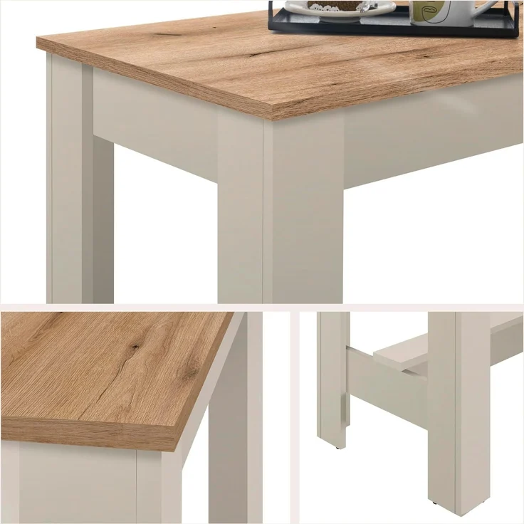 Stolkom Bartisch SPICA - Esszimmer & Wohnzimmer in Evoke Eiche-Kaschmir – Bild 4