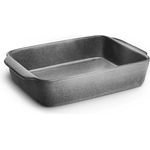 Springlane Auflaufform Keramik Misty Cliff in verschiedenen Größen, Steingut, spülmaschinengeeignet, backofen- & mikrowellenfest