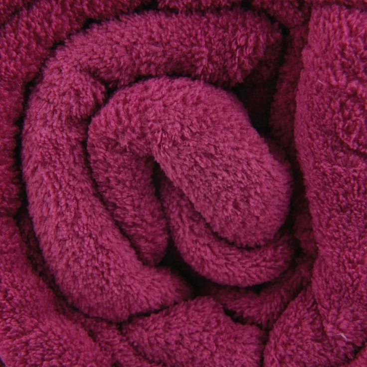Kuscheldecke supersofte Tagesdecke vielseitig verwendbare Microfaser-Decke, flauschig und anschmiegsam in vielen verschiedenen modischen Farben erhältlich (altrose - pflaume / 210x280 cm) – Bild 2