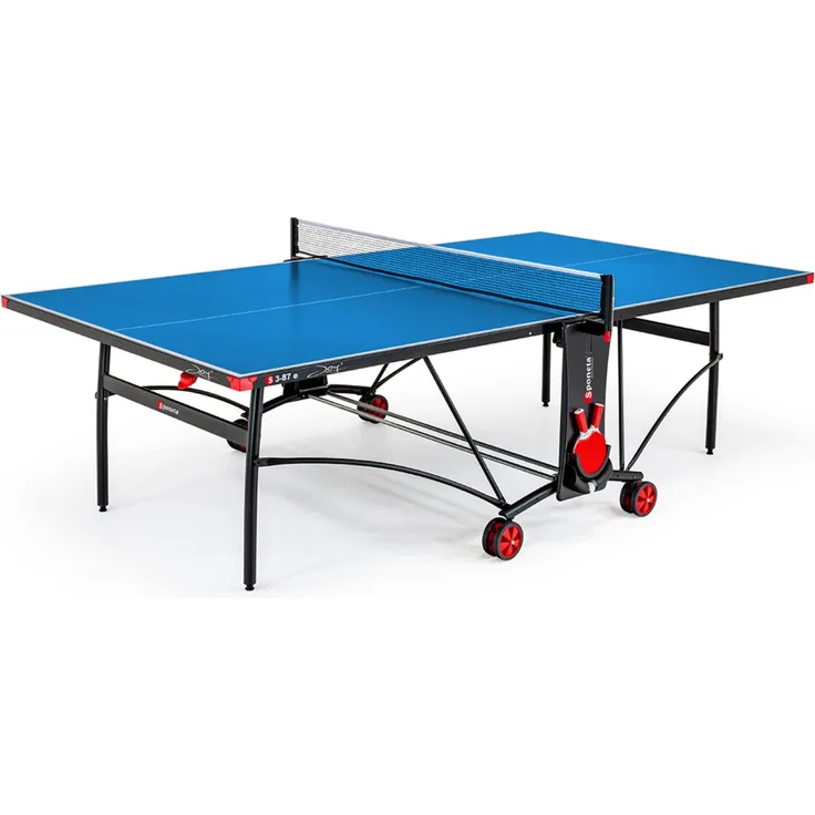 SPONETA 'S 3-87 e' Outdoor Tischtennisplatte, Melaminharzplatte 152,5 x 274 x 76 cm