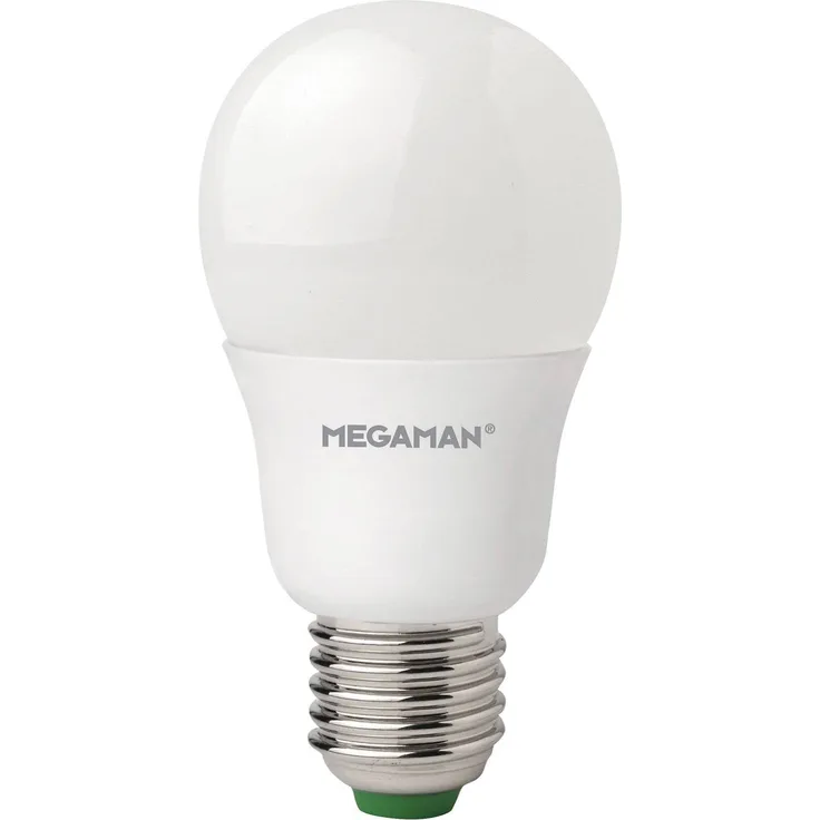 Megaman LED-Lampe E27 A60 9,5W, warmweiß, matt, 2800 K, 330° Abstrahlwinkel