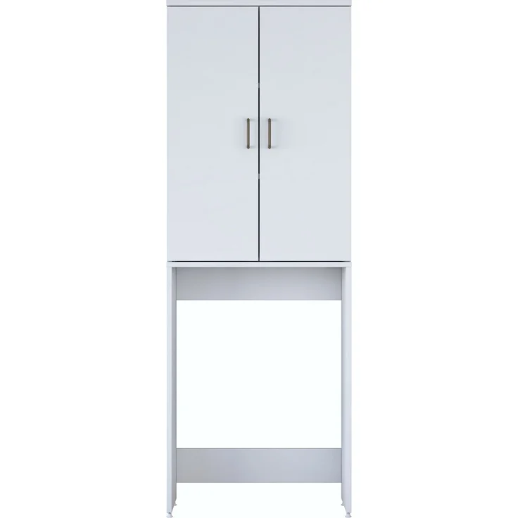 Skye Decor 'KD138 - 5856' Waschmaschinenunterschrank, Weiß, 65 x 179,8 x 30 cm – Bild 9