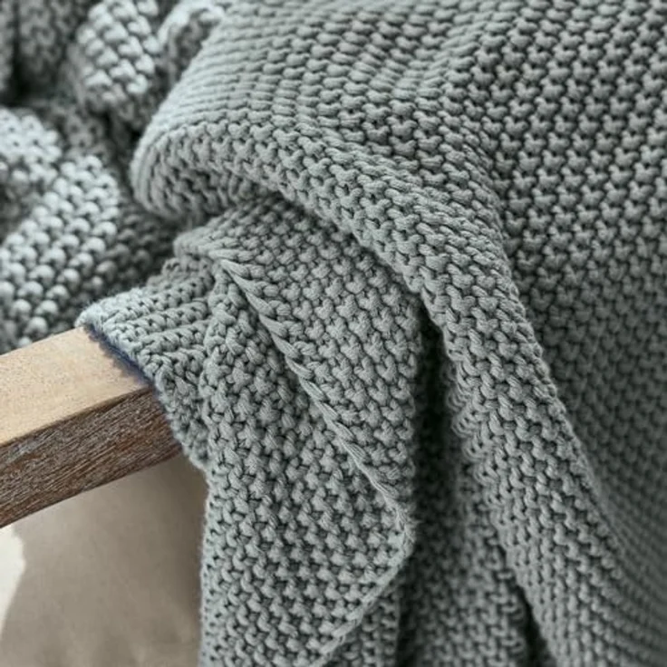 Mirabeau Tagesdecke Plaid Ancy blau – Bild 5