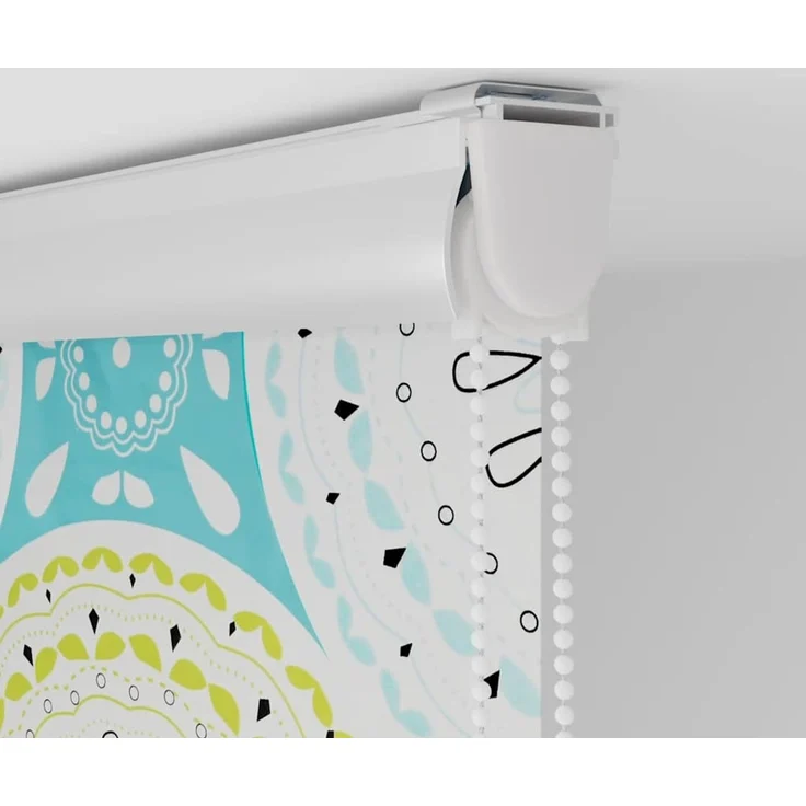 vidaXL Duschrollo mit Kassette 80x240 cm Stoffbreite 76 cm 4014999 – Bild 9