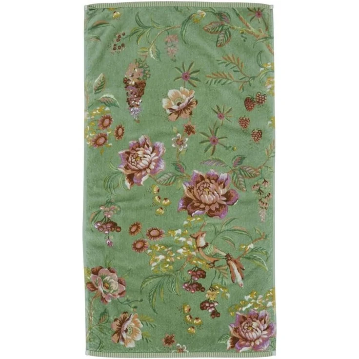 Pip Studio Handtuch Secret Garden Grün (55x100 cm) 320897