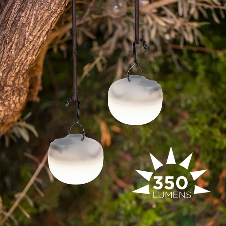 New Garden 'Cherry Mini' Dekolicht, 3 Stück, mit Fernbedienung, 3000 K – Bild 2
