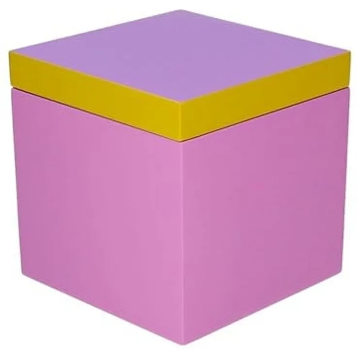 Gift Company Neo Box S (13x13x13cm) 3 farbig lila/gelb/rosa