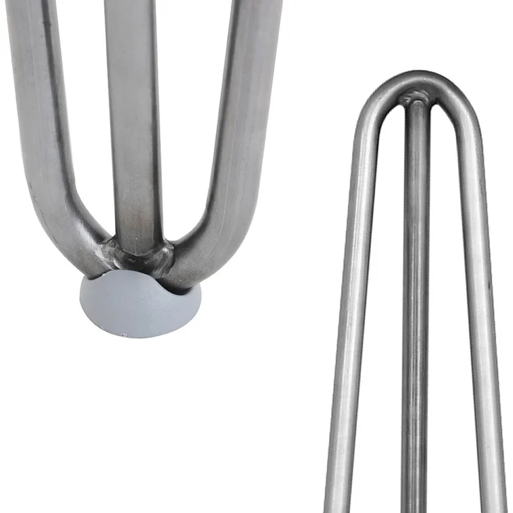 Tischbeine 4er-Set Hairpin 86 cm Haarnadelbeine Stahl Möbelfüße Tischkufen – Bild 4