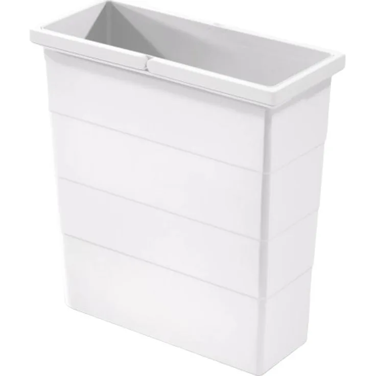 Hailo Inneneimer 1126899 weiß 12 Liter 320 x 156 x 295 mm 2 Henkel