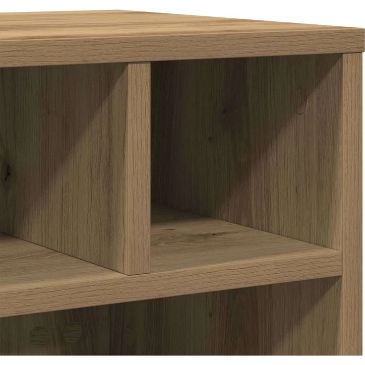 vidaXL Druckerständer Artisan-Eiche 41 x 32 x 34,5 cm Holzwerkstoff 862277 – Bild 7