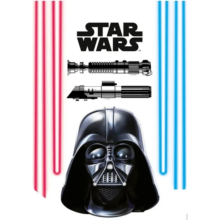 Komar Wandtattoo Darth Vader