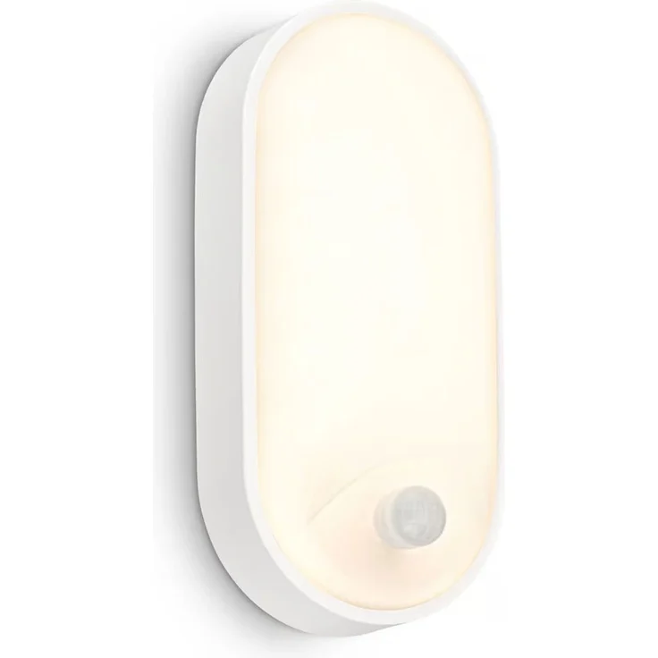 Briloner LED-Wandleuchte Ruch mit Bewegungsmelder 22 x 10,5 cm warmweiß weiß – Bild 1