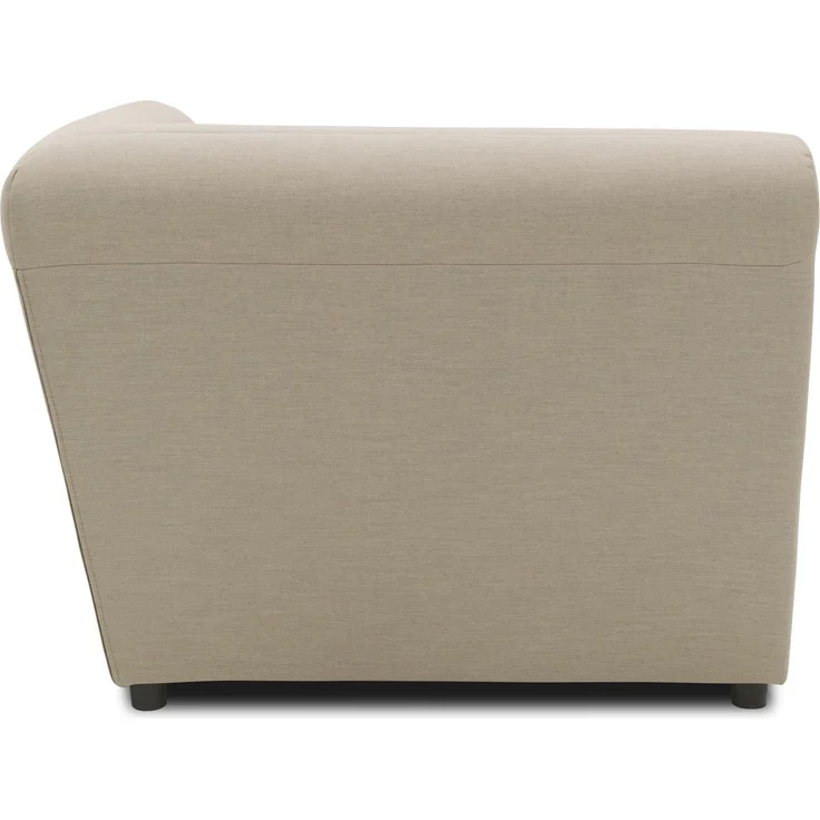 Gartenlounge Ecke Boudicca 106x80x106 mit Outdoorbezug in taupe – Bild 3