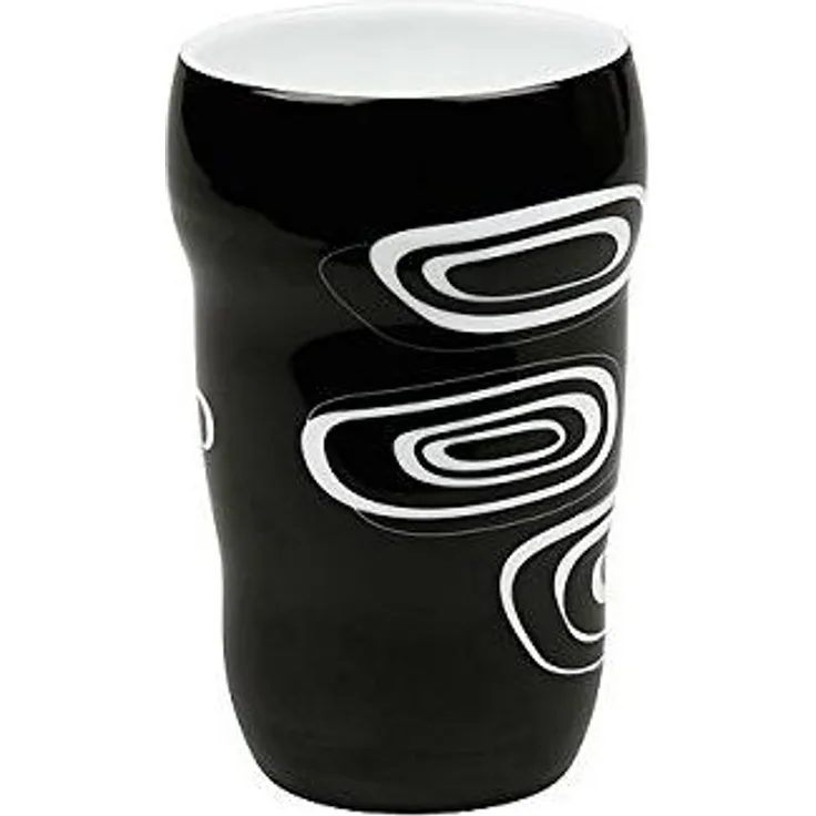 Konitz helices Grip Becher, schwarz, 19,4 x 13,6 x 10,6 cm