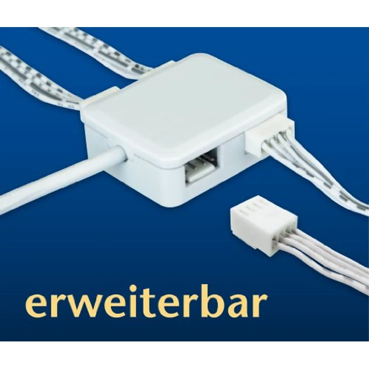 TRANGO LED Glaskantenbeleuchtung, 5er Set RGB Farbwechsel LED Glaskantenbeleuchtung 5022-05 inkl. Fernbedienung Schrankbeleuchtung I Glasbodenbeleuchtung I Vitrinenbeleuchtung, LED Clips I Möbelbeleuchtung – Bild 7