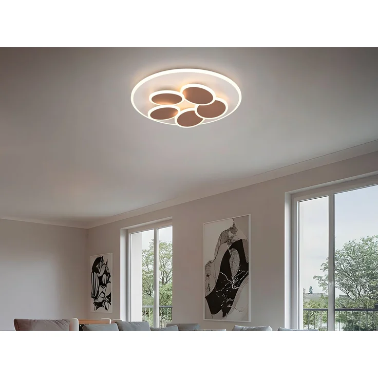 Trio Leuchten LED Deckenleuchte Mandala 35W warmweiß-kaltweiß – Bild 10