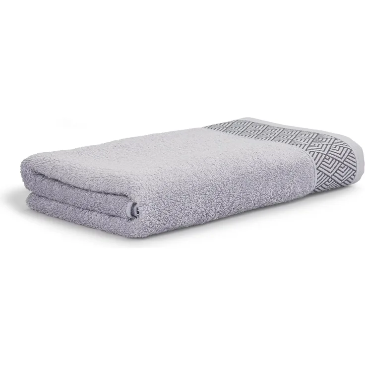 Möve for frottana Duschtuch Geometry, Walkfrottier (1-St), Hautfreundliche und pflegeleichte Qualität