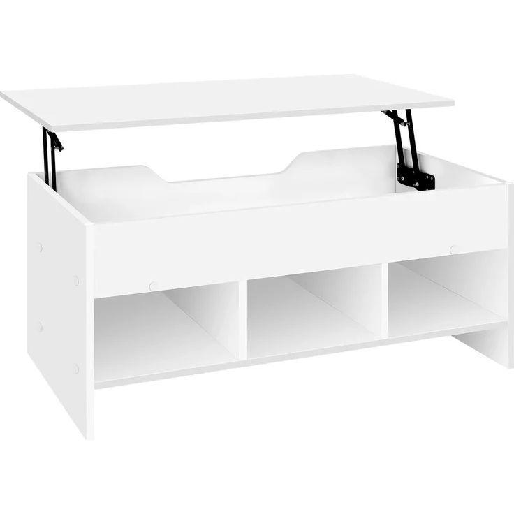 EINHOM Kleiner Esstisch, Couchtisch, PC-Schreibtisch, Transformable Wohnzimmer Tisch, Beistelltisch (Nur Mit Tisch) – Bild 7