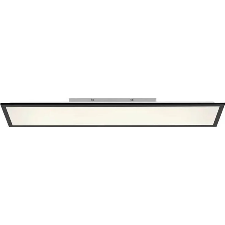 JUST LIGHT LED Deckenleuchte "Flat" 24 W, CCT Farbwechsel, Fernbedienung, 100x25 cm, Deckenlampe, Wohnzimmer Lampe – Bild 4