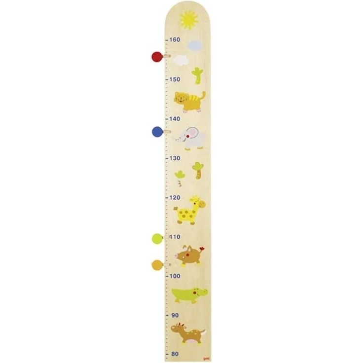 Gollnest & Kiesel 'Dschungelfreunde' Messlatte, gelb