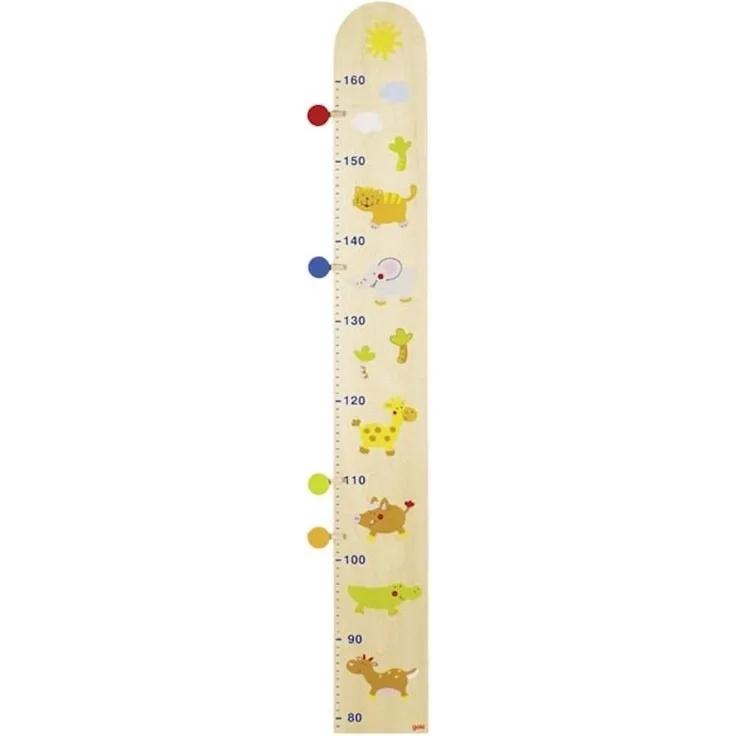 Gollnest & Kiesel 'Dschungelfreunde' Messlatte, gelb