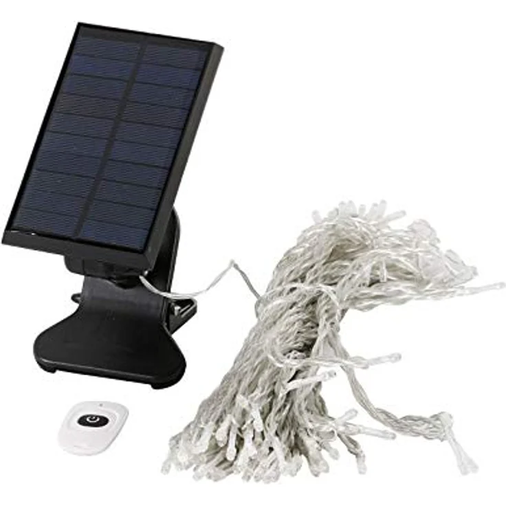 Bc-elec HOPW-LED35G Gartenlaube 3,5x3,5m mit LED-Beleuchtung und Solarpanel, Partyzelt, Gartenpavillon – Bild 5