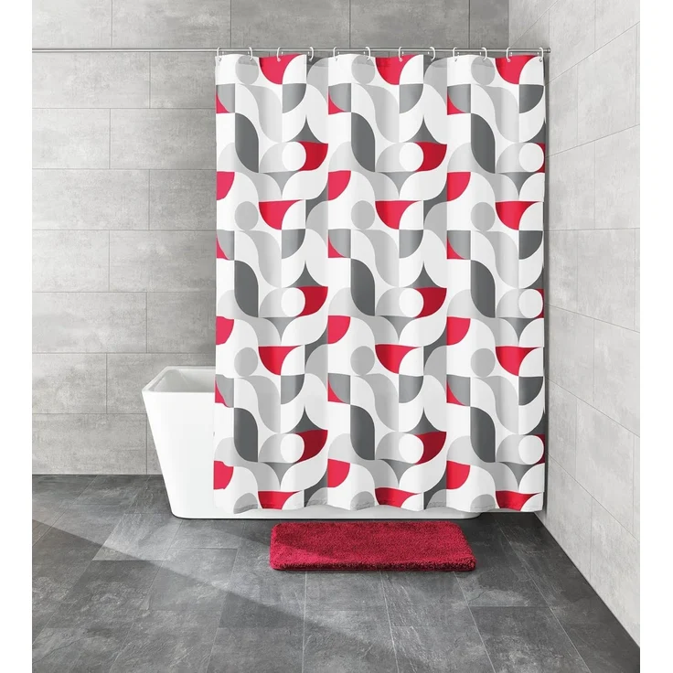 Kleine Wolke Duschvorhang Tess Breite 180 cm (Set) – Bild 2