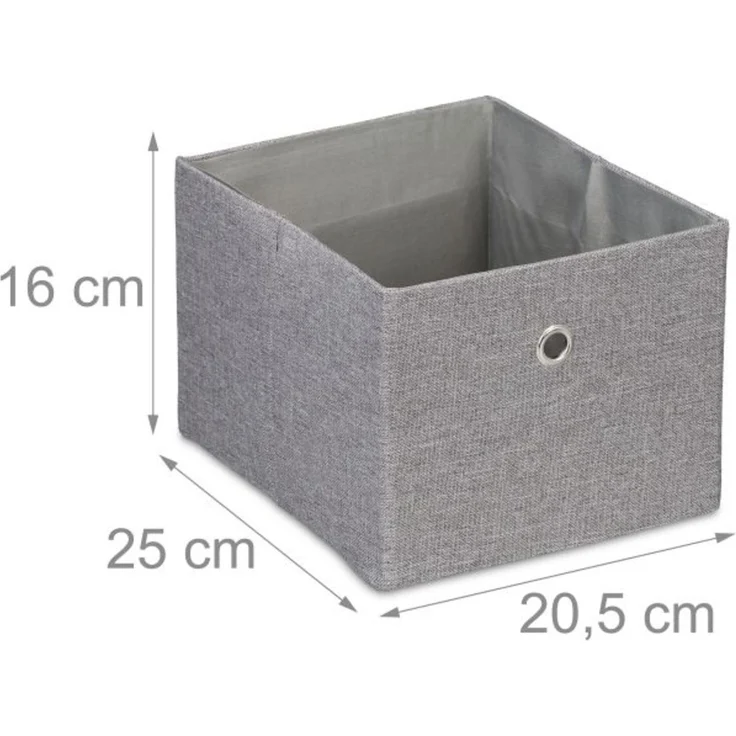 Relaxdays Aufbewahrungsbox im 2er Set – Bild 4
