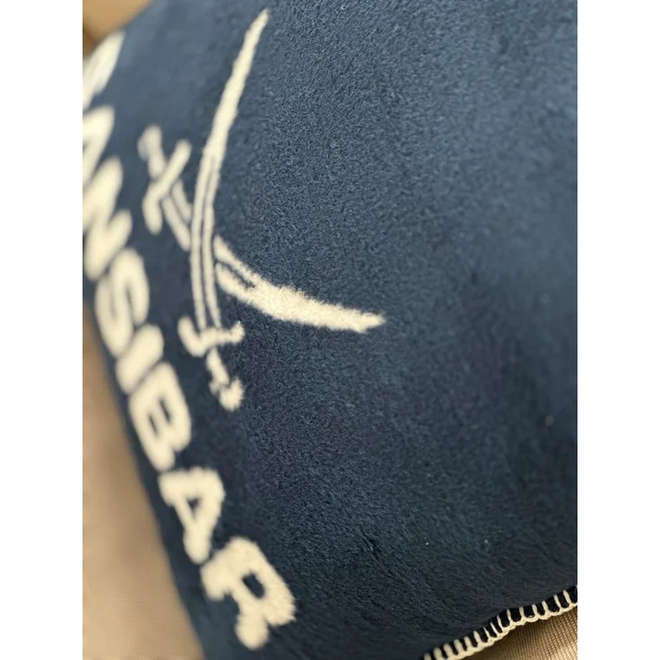 Sansibar Sylt Kissenbezug Jacquard Kissenhülle "Doubleface", Sansibar Dekokissen, 50x50 cm, besonders weich, angenehm wärmend, pflegeleicht, hautfreundlich – Bild 2