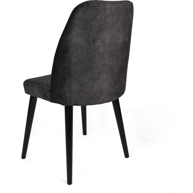 Skye Decor 'Alfa-437 V2' Stuhlset (2-teilig), Anthrazit / Schwarz, 50 x 90 x 49 cm – Bild 2