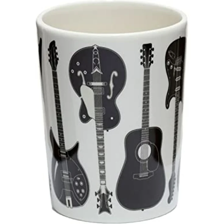 Puckator Tasse Metal Gitarre Kaffeebecher mit E-Gitarre als Griff – Bild 6