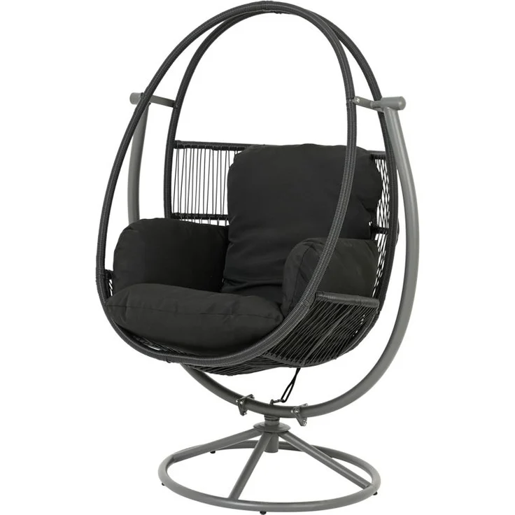 2er Set Kaemingk Tunja Drehstuhl wicker 113x90 cm – Bild 1