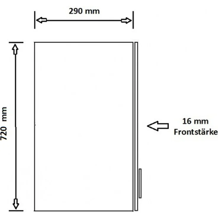 'Vigo' Eckküche Weiß Glanz/ Lancelot, 210x350 cm – Bild 9