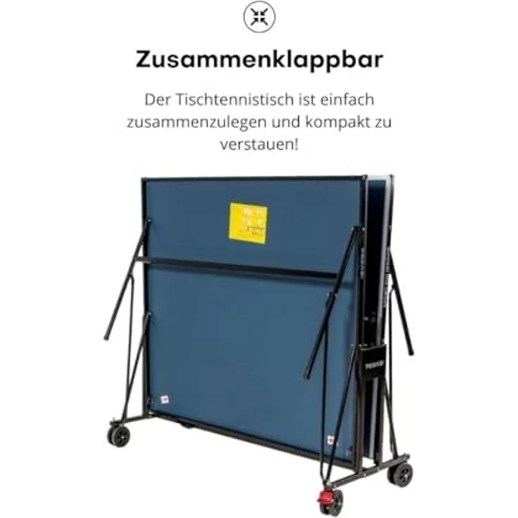 Tischtennisplatte Pegasi 500 Indoor Blau – Bild 4