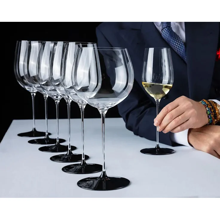 RIEDEL 4110/15 FATTO A MANO BLACK TIE Riesling Weinglas – Bild 8